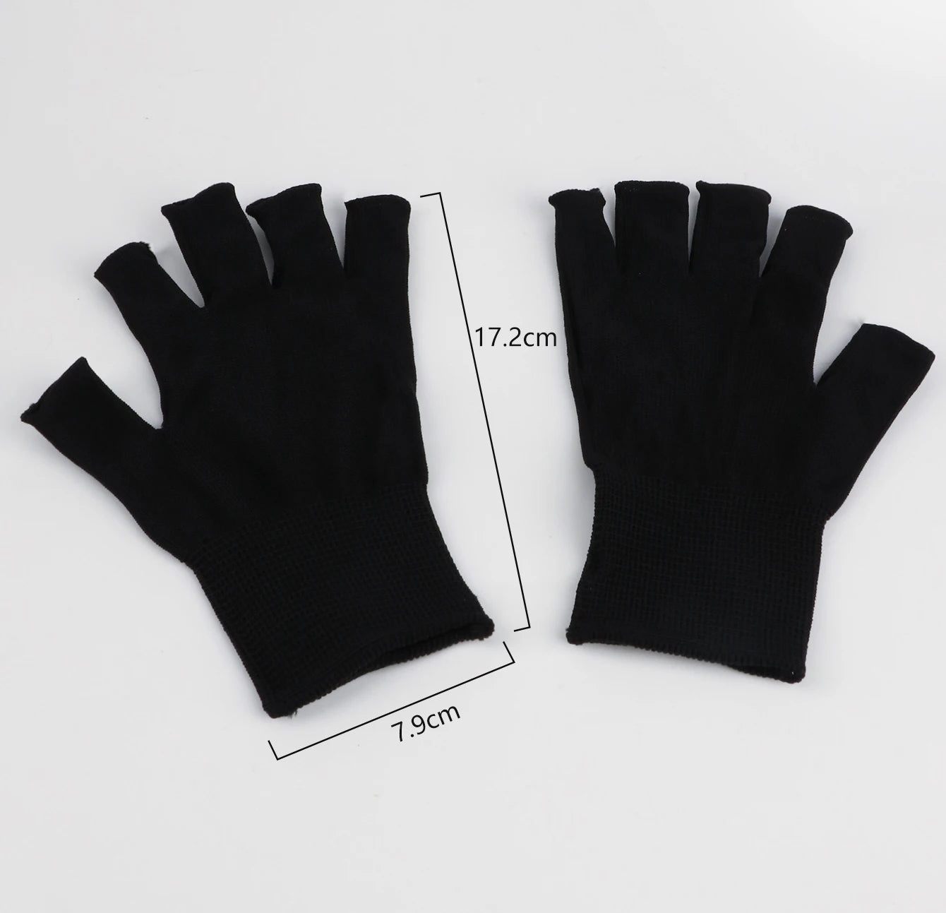 Nail Gloves Anti-Black Wholesale Black Short Uv Nail Shop Baking Light Special Nail Protection Tools