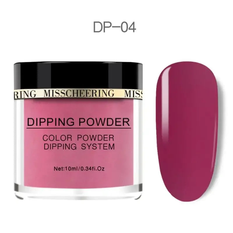 Nail Infiltrating Powder Pure Color Moisturizing UV Glue Natural Nail Dipping Powder Lasting Flash Quick Dry Durable Nail Polish