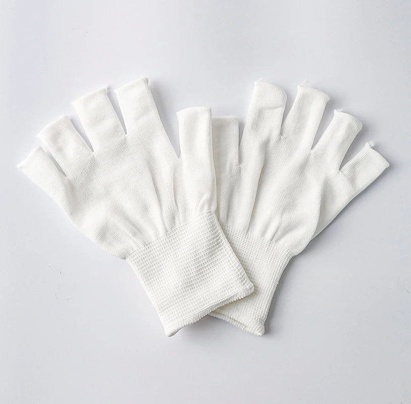 Nail Gloves Anti-Black Wholesale Black Short Uv Nail Shop Baking Light Special Nail Protection Tools