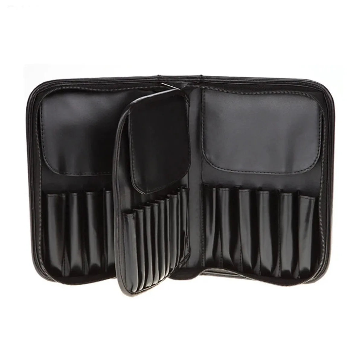 29 Holes Makeup Brush Organizer Bag Large Capacity Portable Make Up Brush Holder Folding Canvas Cosmetic Bag Artist Storage Bags