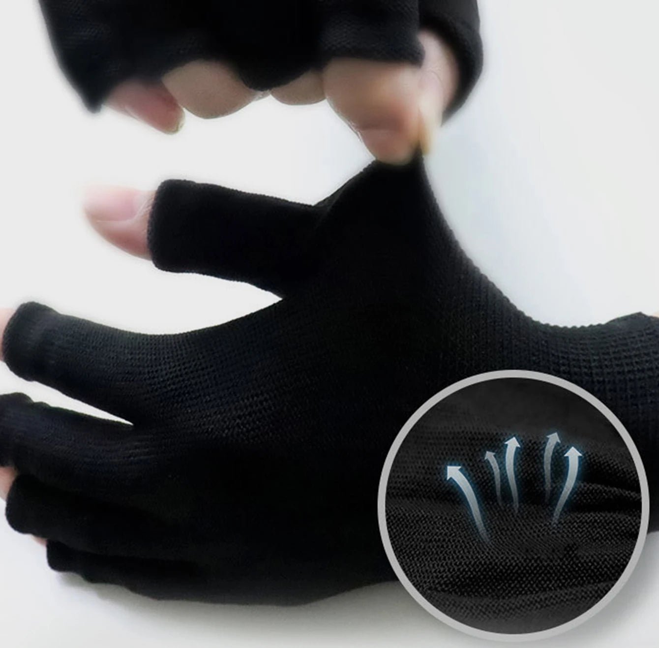 Nail Gloves Anti-Black Wholesale Black Short Uv Nail Shop Baking Light Special Nail Protection Tools
