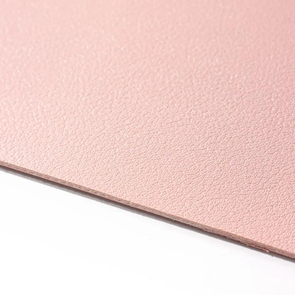 Nail Art Table Mat Pink Beauty Nail Pad Leather Soft Display Nail Practice Anti-slip Pad Fashionable Nail Armrest Cushion